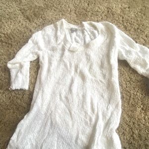J Jill size medium women’s white sweater
